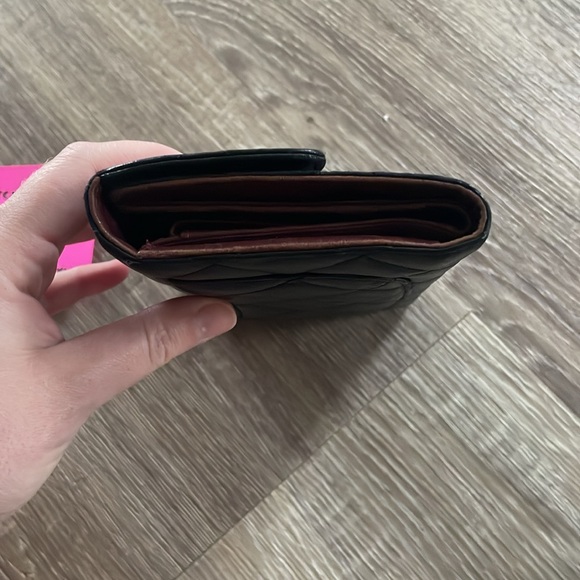 Authentic Black Lambskin Chanel Wallet Made in Italy - Picture 12 of 16